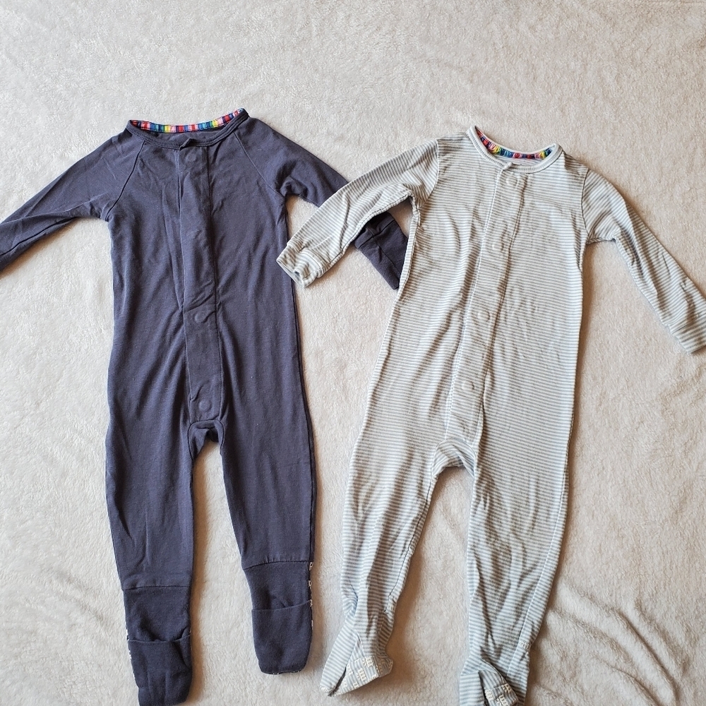 Magnetic Me Cloud Stretch Footies Size 9-12 Months